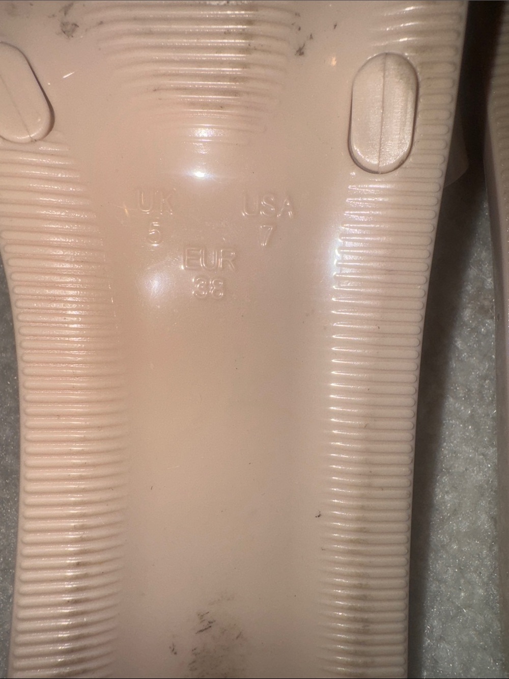 Steve Madden Blush Chain-Detail Slide Sandals - Picture 4 of 5